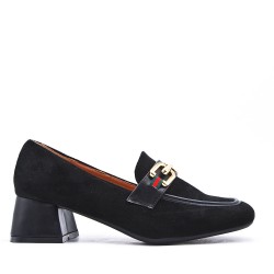 Mocassin en simili cuir pour femme