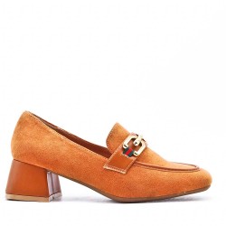 Mocassin en simili cuir pour femme