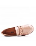 Women's mocassin in faux leather