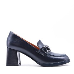 Women's mocassin in faux leather