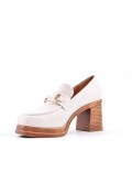 Women's mocassin in faux leather