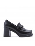 Women's mocassin in faux leather