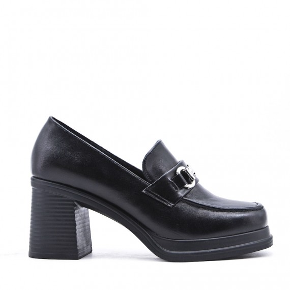 Mocassin en simili cuir pour femme