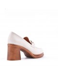 Mocassin en simili cuir pour femme