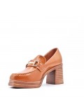 Mocassin en simili cuir pour femme