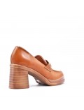 Mocassin en simili cuir pour femme