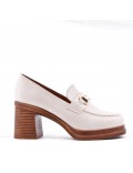 Mocassin en simili cuir pour femme