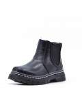 Faux leather children's boot