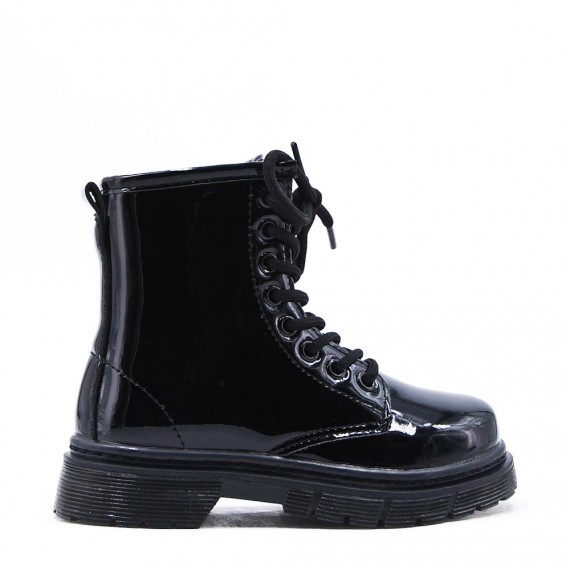 Faux leather children's boot
