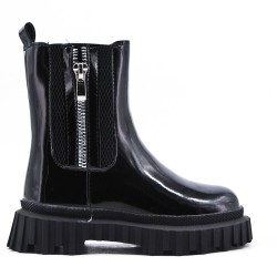 Bottine enfant en simili cuir 