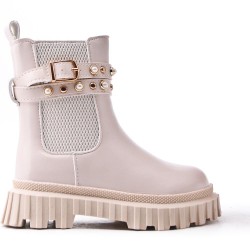 Bottine enfant en simili cuir 