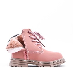 Bottine enfant en simili cuir 
