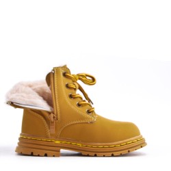 Bottine enfant en simili cuir 