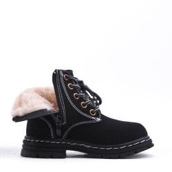 Bottine enfant en simili cuir 