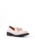 Mocassin en simili cuir pour femme