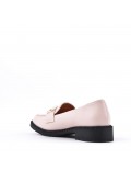 Mocassin en simili cuir pour femme