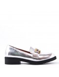 Women's mocassin in faux leather