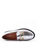 Women's mocassin in faux leather