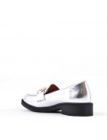 Mocassin en simili cuir pour femme