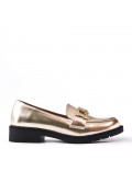 Women's mocassin in faux leather