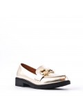 Women's mocassin in faux leather