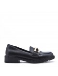 Mocassin en simili cuir pour femme