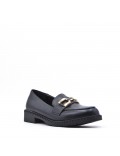 Mocassin en simili cuir pour femme