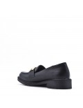 Women's mocassin in faux leather