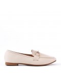 Women's mocassin in faux leather