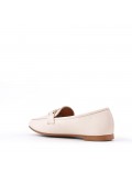 Women's mocassin in faux leather