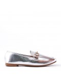 Women's mocassin in faux leather