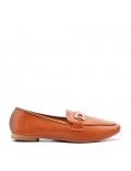 Women's mocassin in faux leather