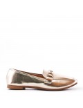 Women's mocassin in faux leather