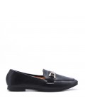 Mocassin en simili cuir pour femme