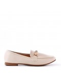 Mocassin en simili cuir pour femme