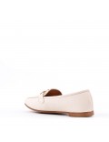 Women's mocassin in faux leather