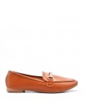 Mocassin en simili cuir pour femme