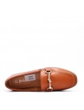 Women's mocassin in faux leather