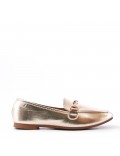 Women's mocassin in faux leather