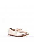 Women's mocassin in faux leather