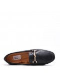 Women's mocassin in faux leather