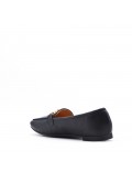 Mocassin en simili cuir pour femme