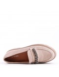 Women's mocassin in faux leather