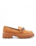 Women's mocassin in faux leather