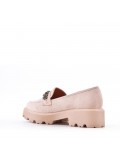 Women's mocassin in faux leather