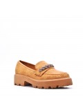 Women's mocassin in faux leather