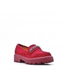 Women's mocassin in faux leather