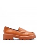 Women's mocassin in faux leather