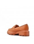 Mocassin en simili cuir pour femme