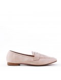 Women's mocassin in faux suede 